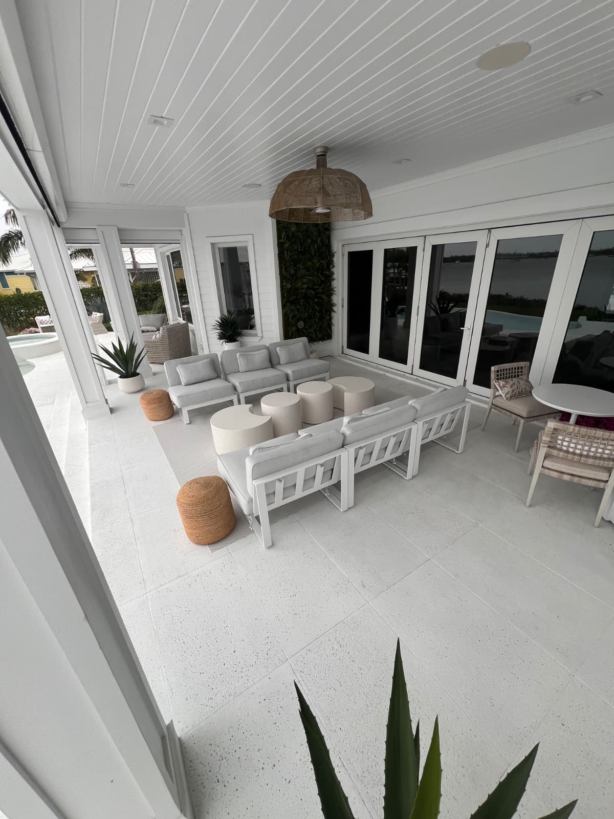 Professional patio and lanai cleaning